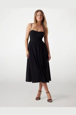 Guess Vestito Midi Plissettato