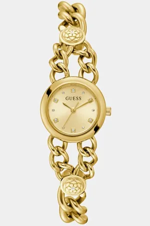 Guess Orologio Analogico Con Dettaglio Floreale