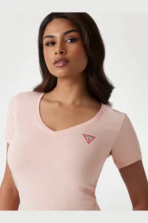 Guess T-Shirt Stretch Logo Triangolo Piccolo