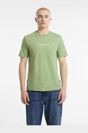 Guess T-Shirt Vestibilità Slim Con Logo Ricamato