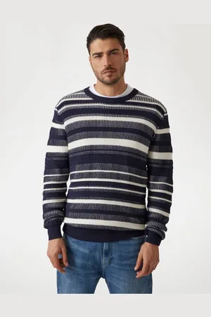 Guess Maglione A Righe Vestibilità Regular