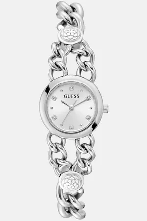 Guess Orologio Analogico Con Dettaglio Floreale