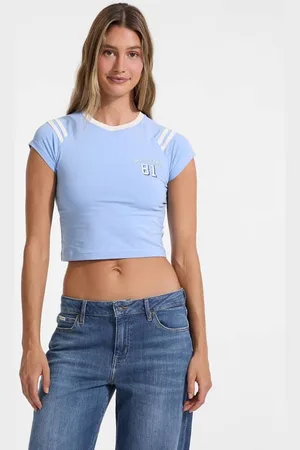 Guess T-Shirt 81 Con Maniche Raglan