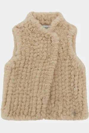 Guess Gilet In Pelliccia Sintetica