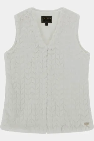 Guess Gilet In Pelliccia Sintetica