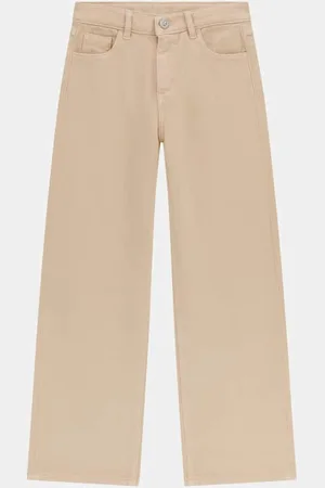 Guess Pantaloni Bellflower A Gamba Ampia