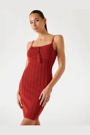 Guess Mini Abito Bodycon In Maglia