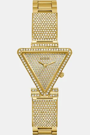 Guess Orologio Analogico Applicazione Cristalli