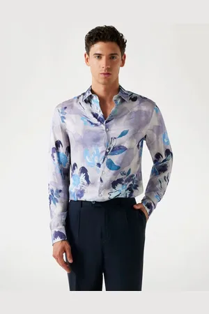 Guess Camicia Slim Con Stampa Marciano