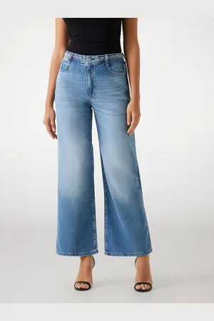 Guess Jeans Wide Leg Intrecciato
