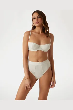 Guess Reggiseno A Balconcino In Maglia A Costine Tessa