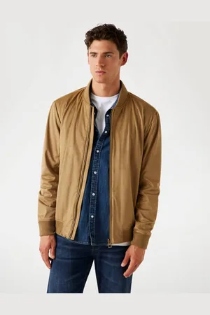Guess Bomber In Simil Scamosciato