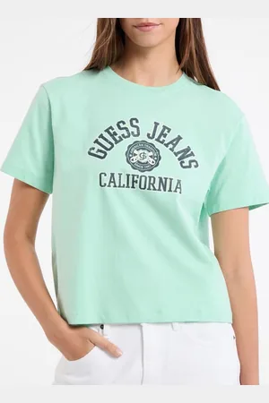 Guess T-Shirt Boxy Con Logo