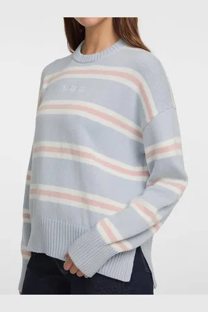 Guess Maglione Con Logo A Righe