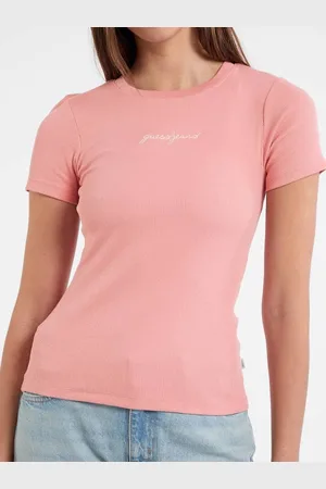 Guess T-Shirt Girocollo Con Logo