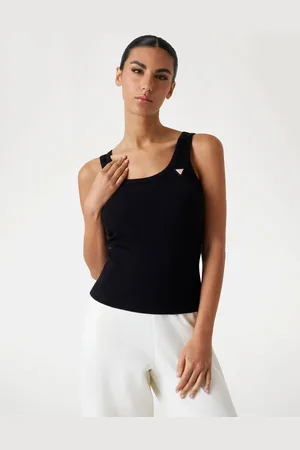 Guess Canotta In Maglia A Costine
