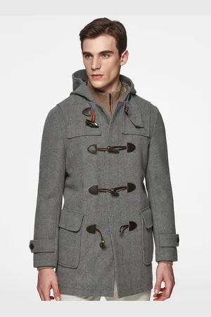 Gutteridge Montgomery in misto lana con interno a quadri