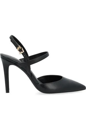 Michael Kors Sandalo con tacco Ava Flex in pelle nera