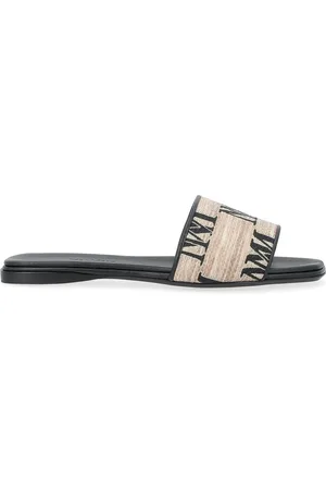 Max Mara Sandalo flat in tessuto