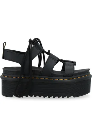 Dr. Martens Sandali Dr Martens Nartilla platform in pelle nera