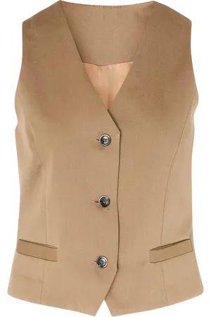 Nine In The Morning Gilet Agape camel