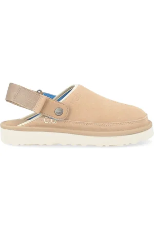 UGG Sabot Goldencoast in camoscio color sabbia
