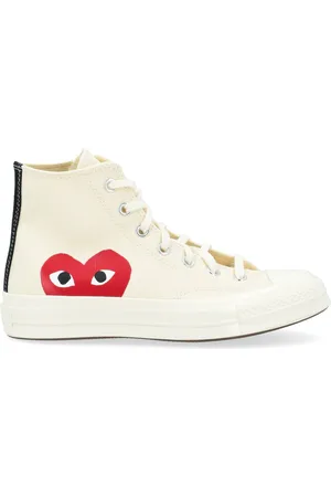 Comme des Garçons Sneaker Comme des Garçons Play x Converse alte in canvas