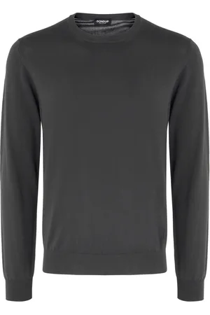 Dondup Maglia girocollo in cotone crepe