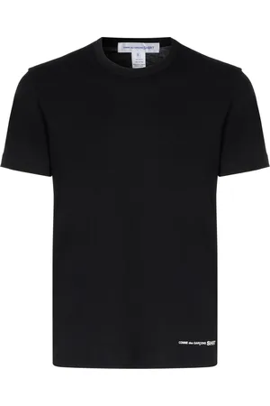 Comme des Garçons T-shirt Comme des Garçons Shirt in cotone nera a maniche corte