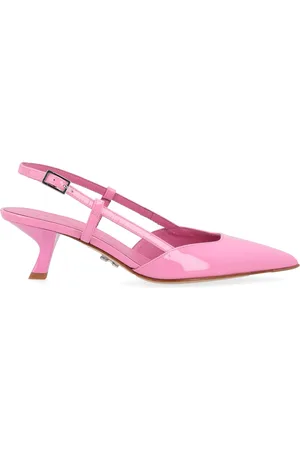 SERGIO LEVANTESI Slingback Coral in vernice