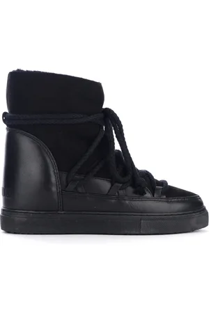 INUIKII Stivaletto Sneaker Classic Wedge in camoscio