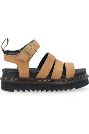Dr. Martens Sandalo Dr Martens Blaire in pelle nabuk beige