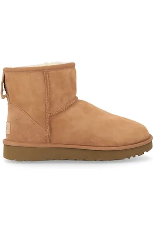 UGG Stivaletto Classic Mini II da donna in camoscio color chestnut