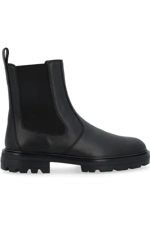 Hogan Stivaletto Chelsea H673 in pelle nera