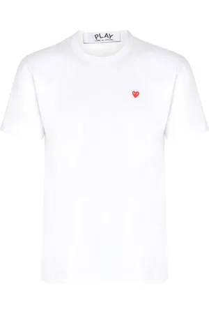 Comme des Garçons T-shirt Comme Des Garcons Play in cotone con cuore piccolo
