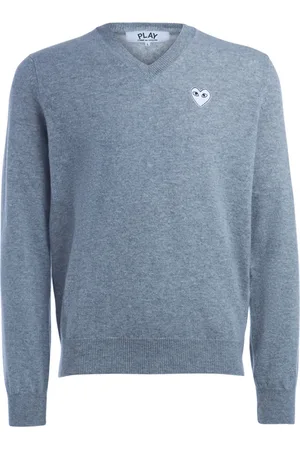 Comme des Garçons Maglione Comme Des Garçons Play con cuore biancoY