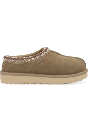 UGG Ciabatta Tasman in pelle scamosciata antilope