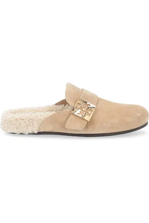 Tory Burch Mule Mellow in suede beige