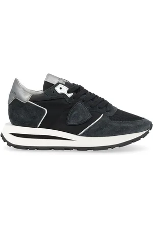 Philippe model Sneaker Tropez Haute in suede e tessuto mesh