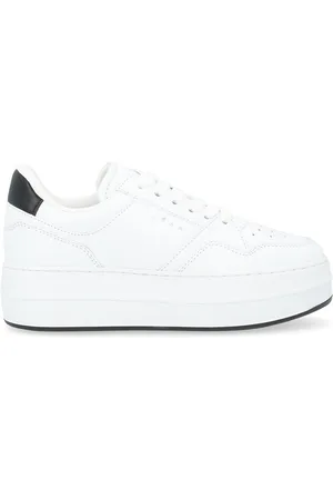 Hogan Sneaker Skyscraper in pelle color bianca