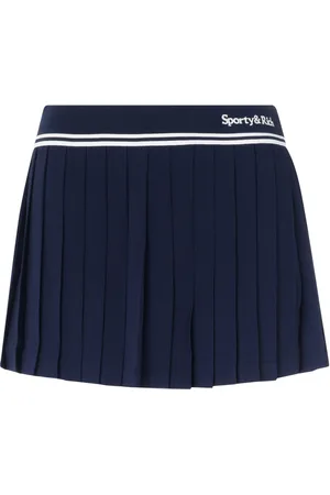 Sporty & Rich Gonna plissettata Abigail in viscosa