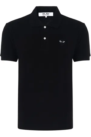 Comme des Garçons Polo Comme Des Garçons PLAY nera con cuore