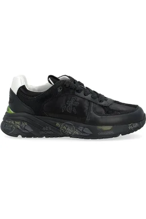 Premiata Sneaker Mased in tessuto tecnico nera