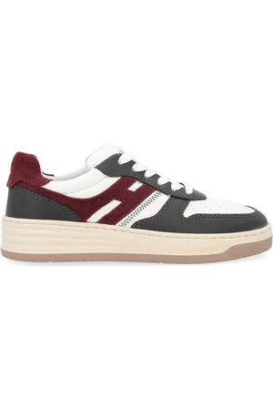 Hogan Sneaker H630 in pelle bianco e grigio