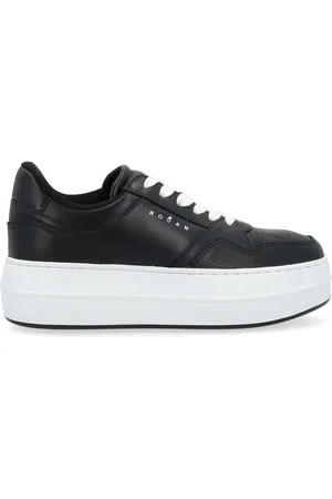 Hogan Sneaker Skyscraper in pelle nera