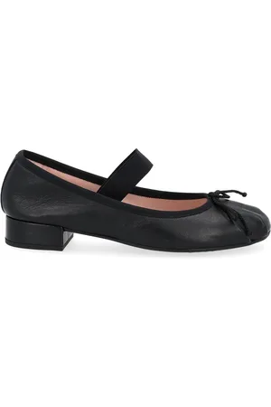 Pretty Ballerinas Ballerina Gretschen in pelle nera