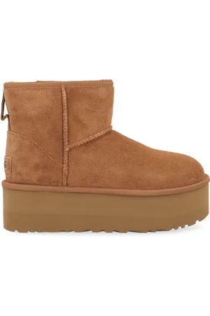 UGG Tronchetto Classic Mini Platform cuoio