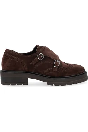 carmens Stringata Patty Double in camoscio