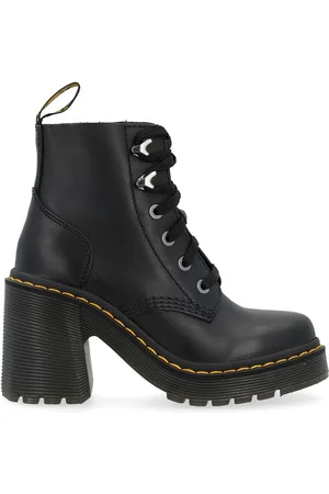 Dr. Martens Stivale con tacco Jesy in pelle nera