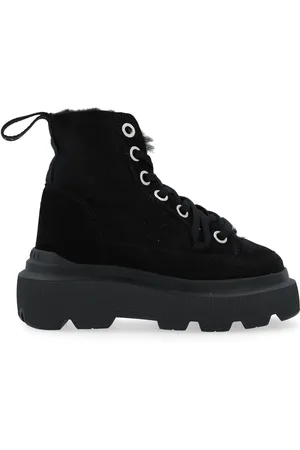 INUIKII Sneaker Matilda in suede nera